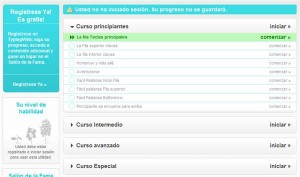 Curso gratis de mecanografia